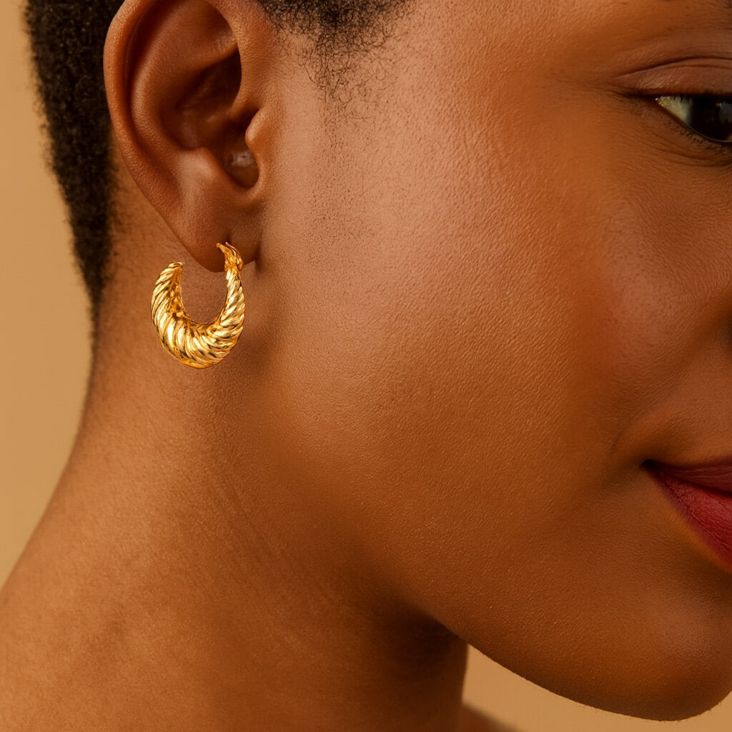 Croissant Earring