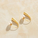 Pearl Hanging Drop Earrings
