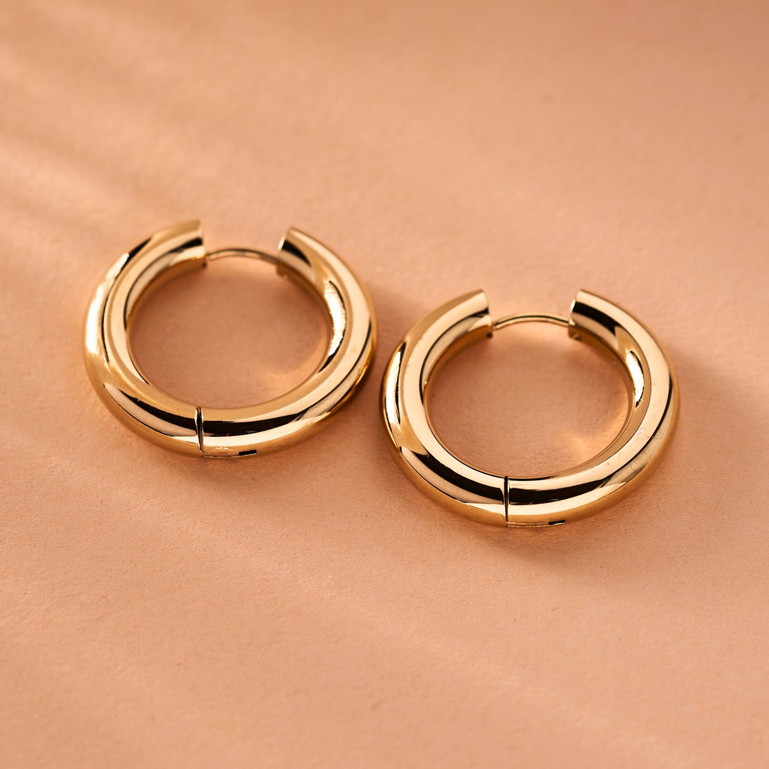 Continuous Hoop Earrings