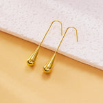 Long Water Drop Earrings