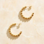 Rope Hoop Earrings