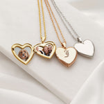 Personalized Heart Photo Necklace