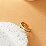 Tidal Wave Opal Ring