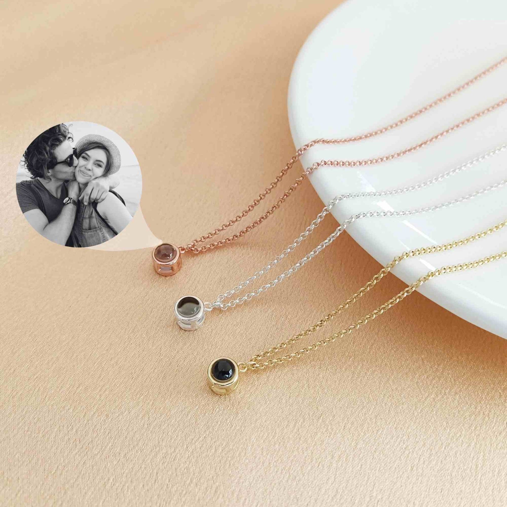 Classic Photo Projection Necklace
