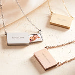 Hidden Drawer Image Necklace