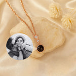 Love Drop Photo Projection Necklace