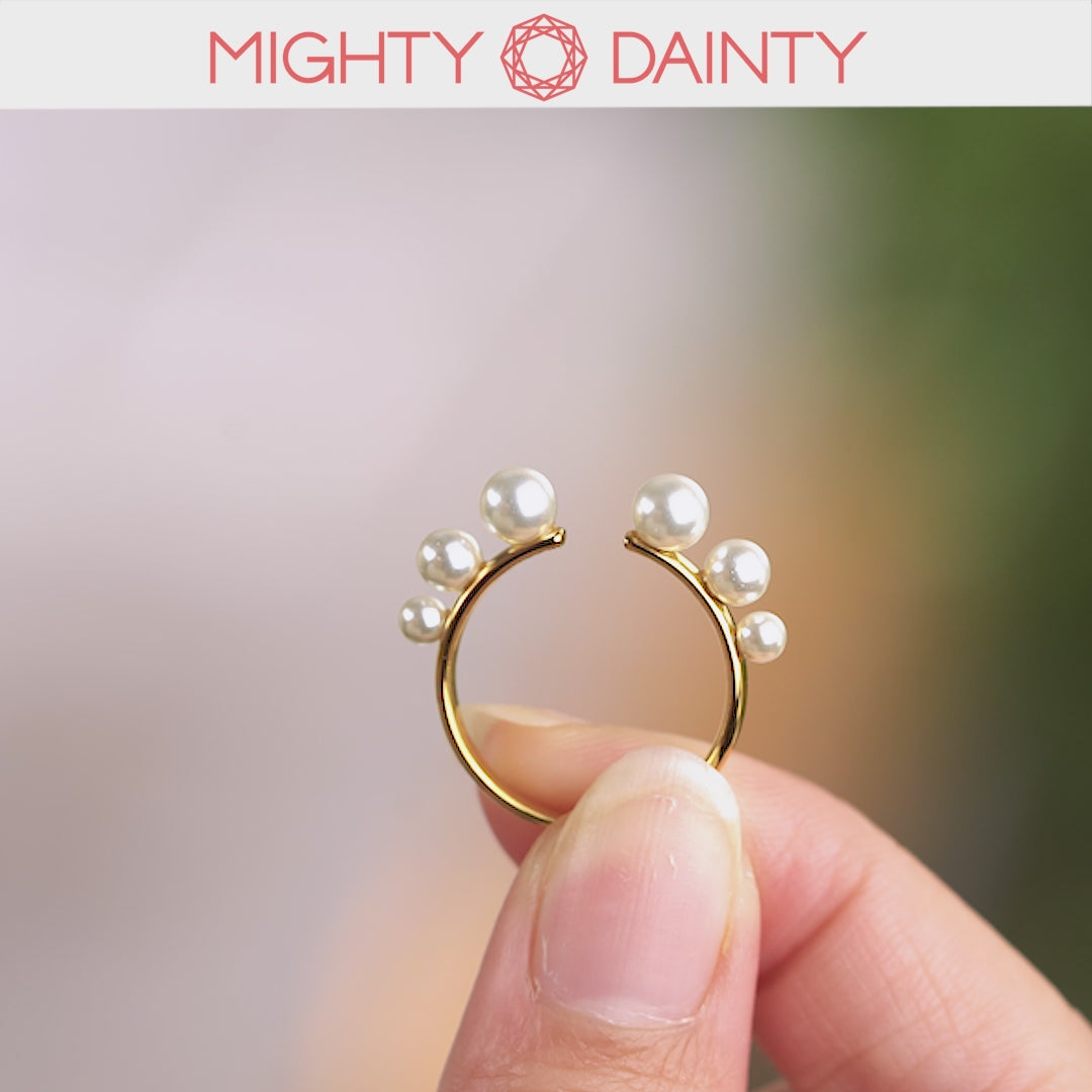 Mighty Dainty crown rings for women