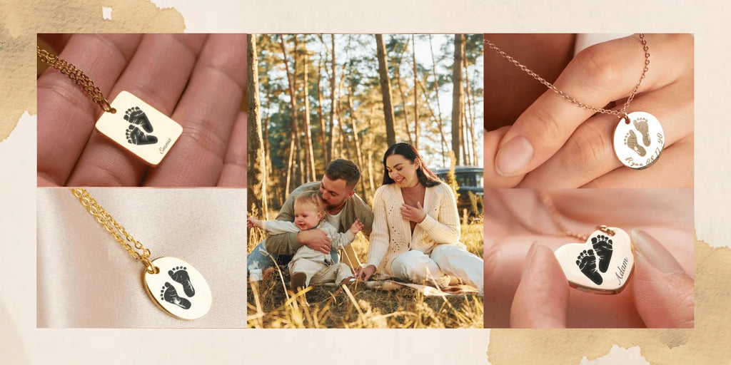 Baby Footprint Necklace