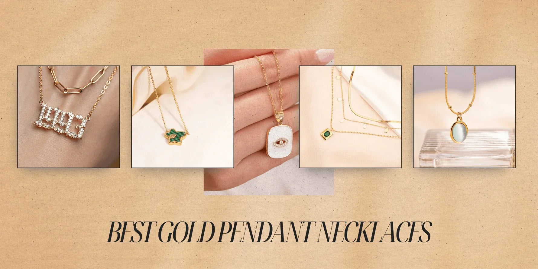 Best Gold Pendant Necklaces for Everyday Wear