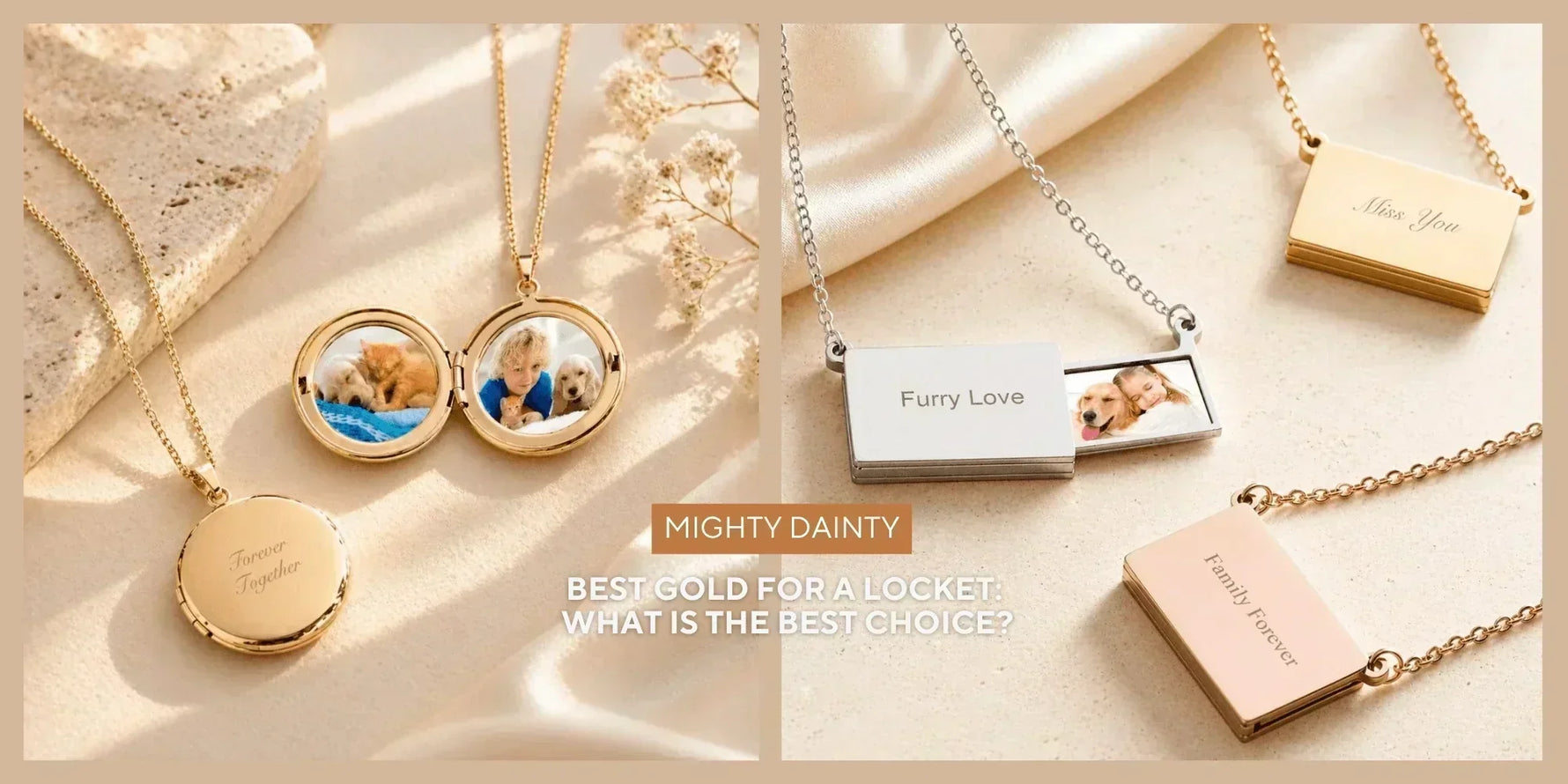 best gold for a locket
