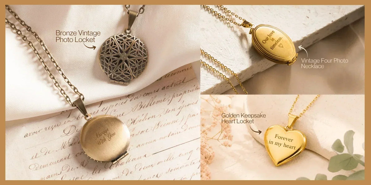 best locket shape for photos