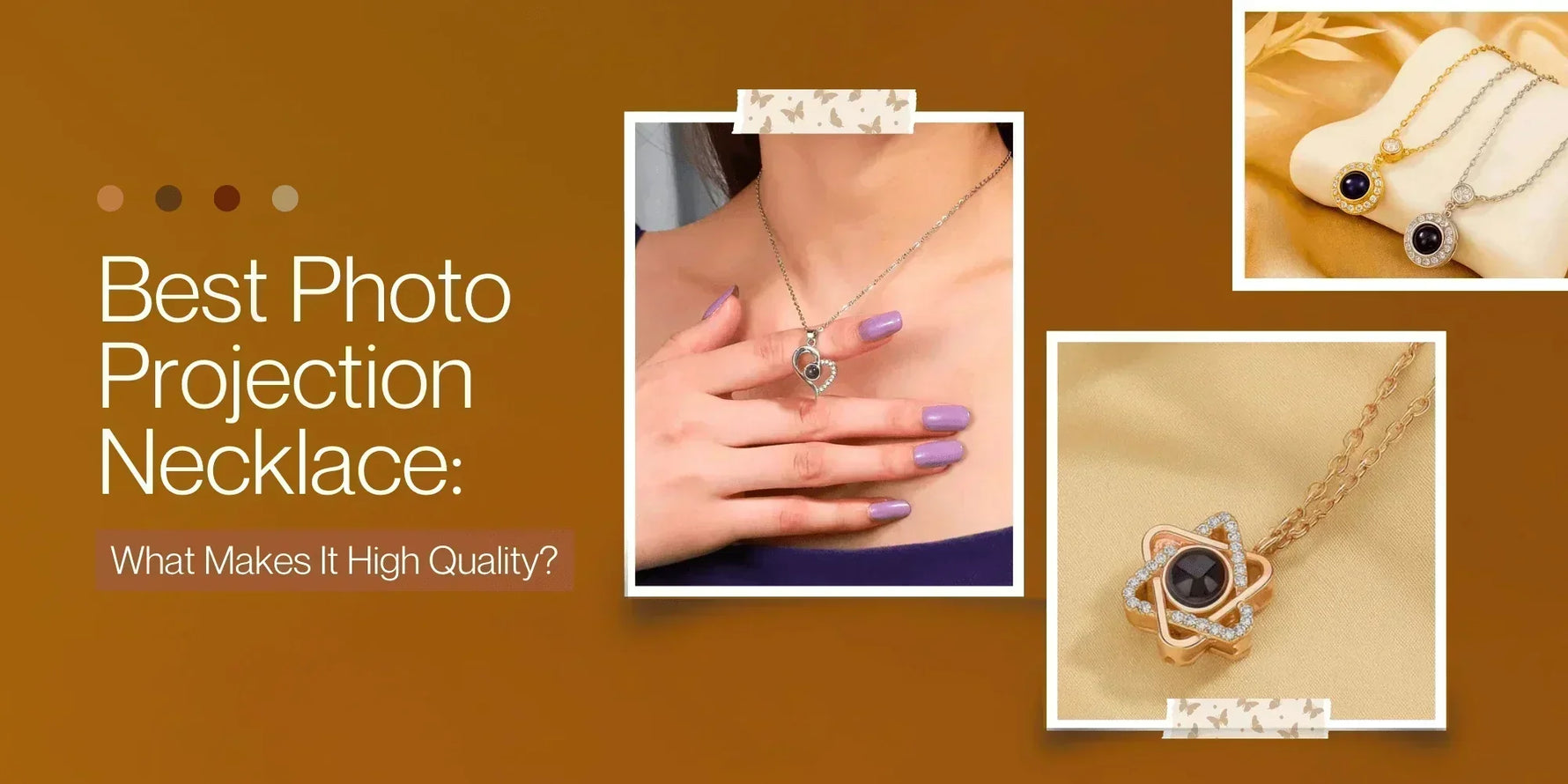 best photo projection necklace