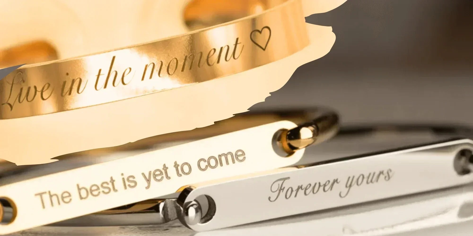 Christmas bracelet engraving ideas