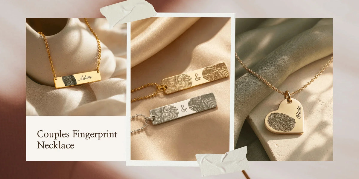 Couples Fingerprint Necklace