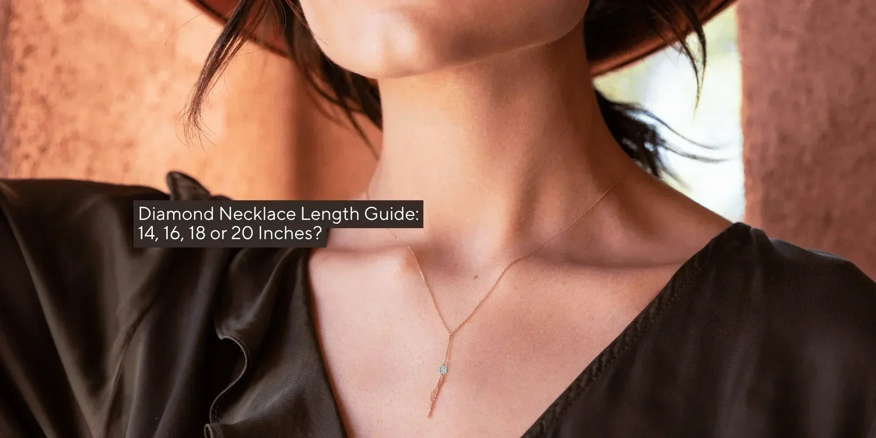 diamond necklace length guide