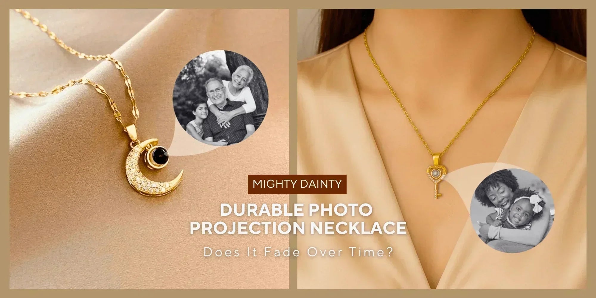 durable photo projection necklace