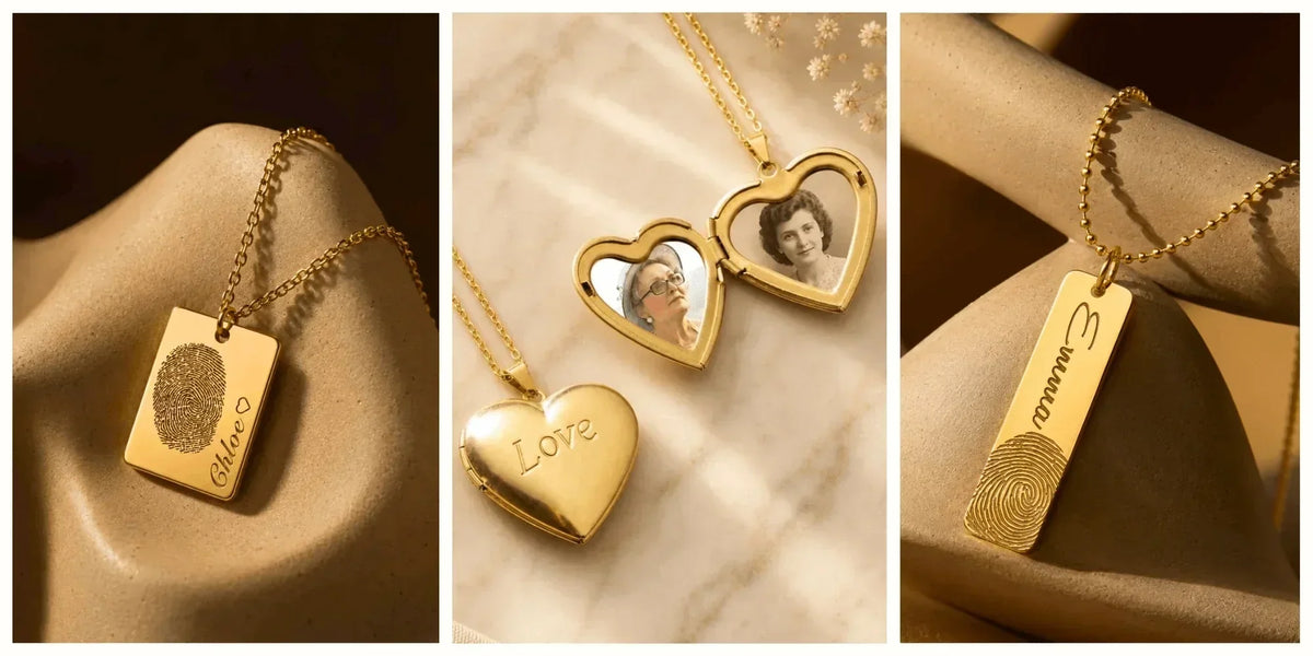 Fingerprint Jewelry vs. Photo Jewelry