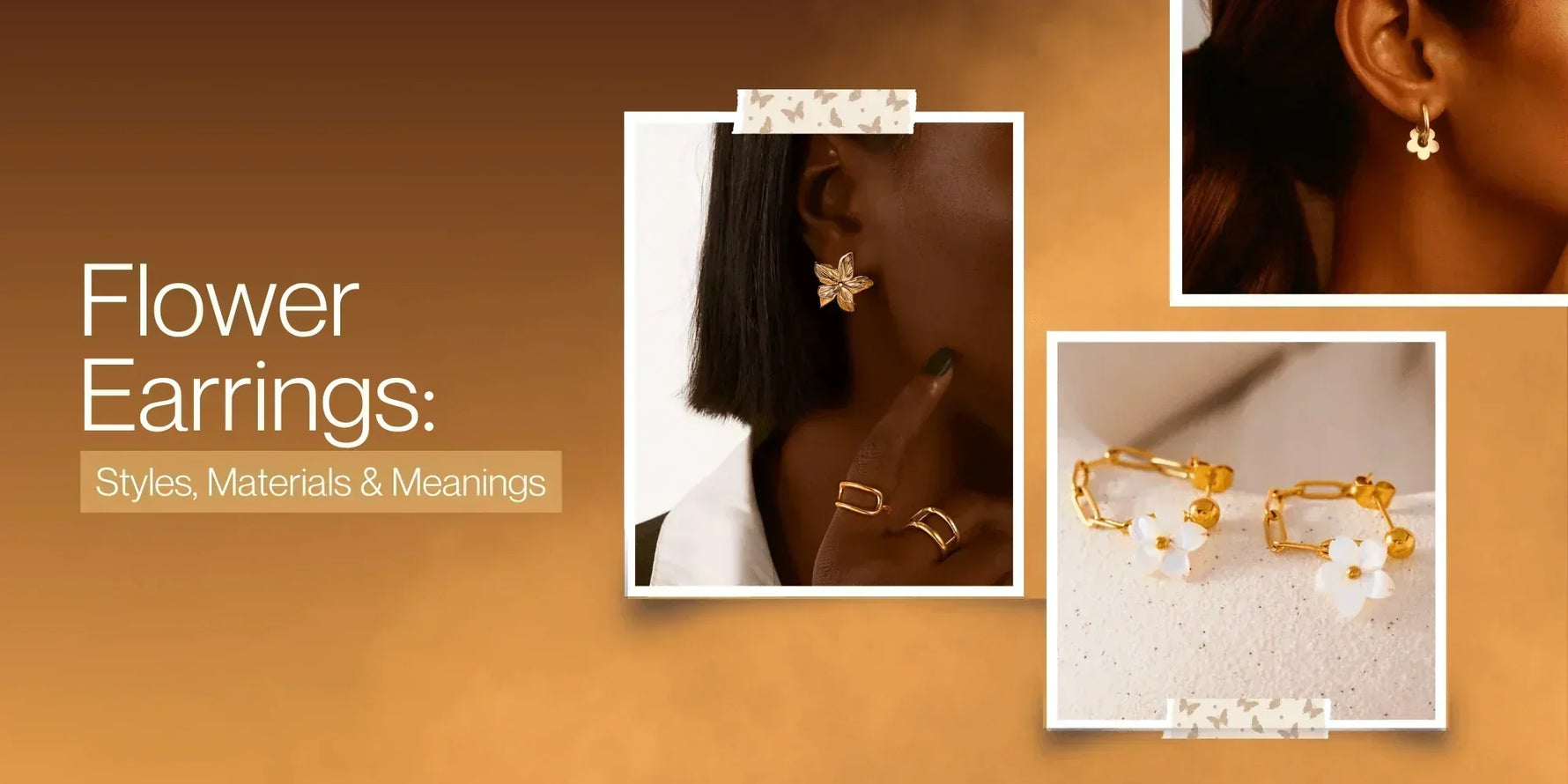 flower earrings