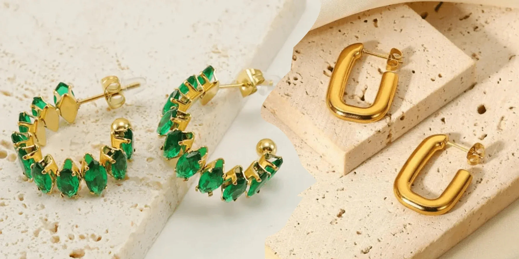 Gold Hoop Earrings for Face Shape