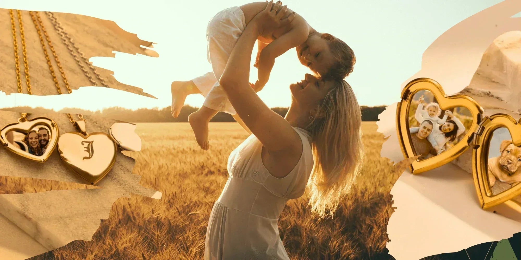 Gold Necklace for Mom
