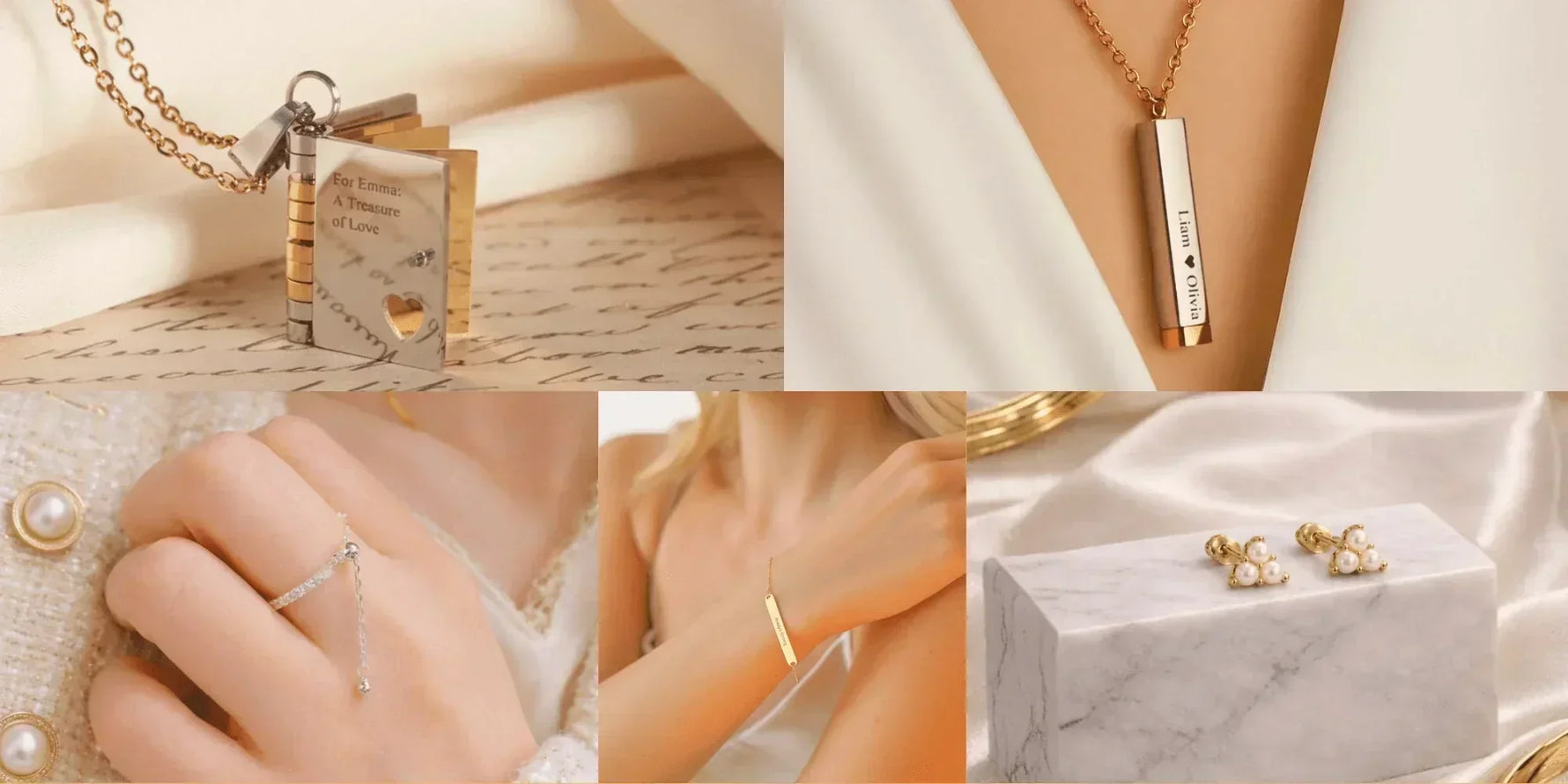 gold vs. silver jewelry for Mother’s Day