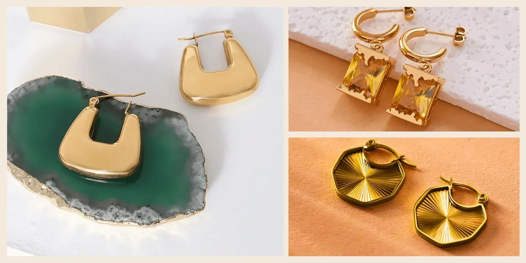 holiday party statement earrings