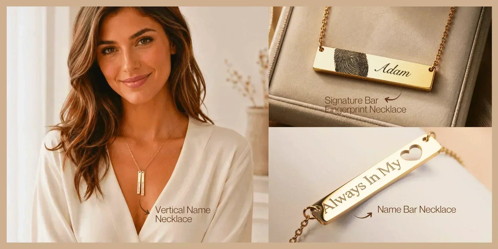 how to layer a gold bar necklace