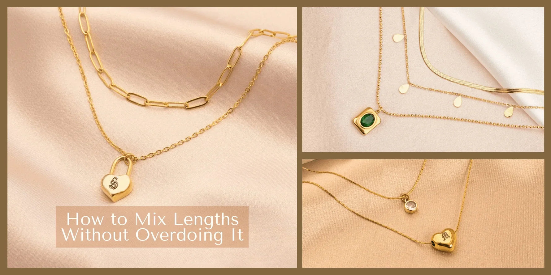 Layered Pendant Necklaces