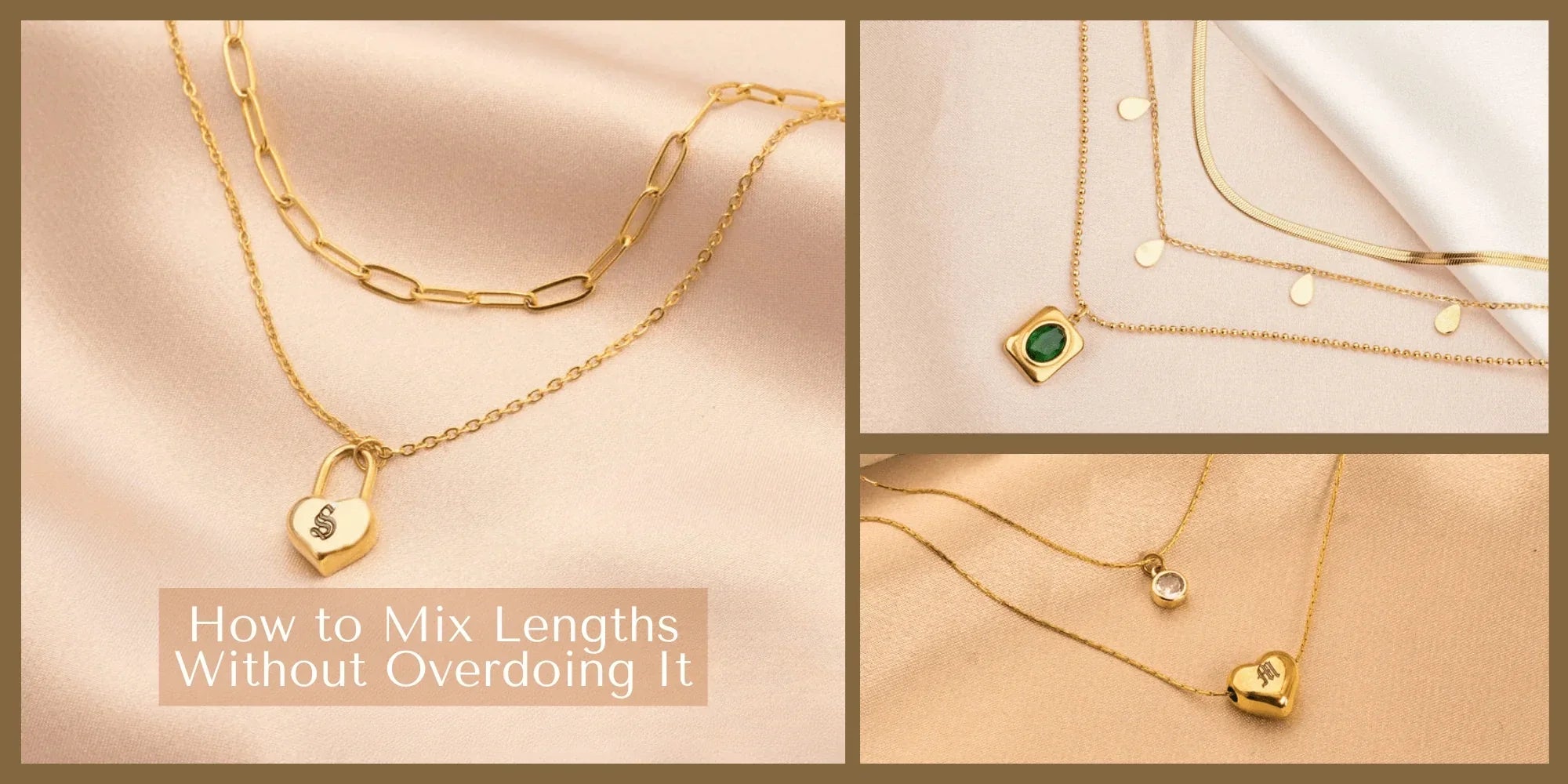 Layered Pendant Necklaces