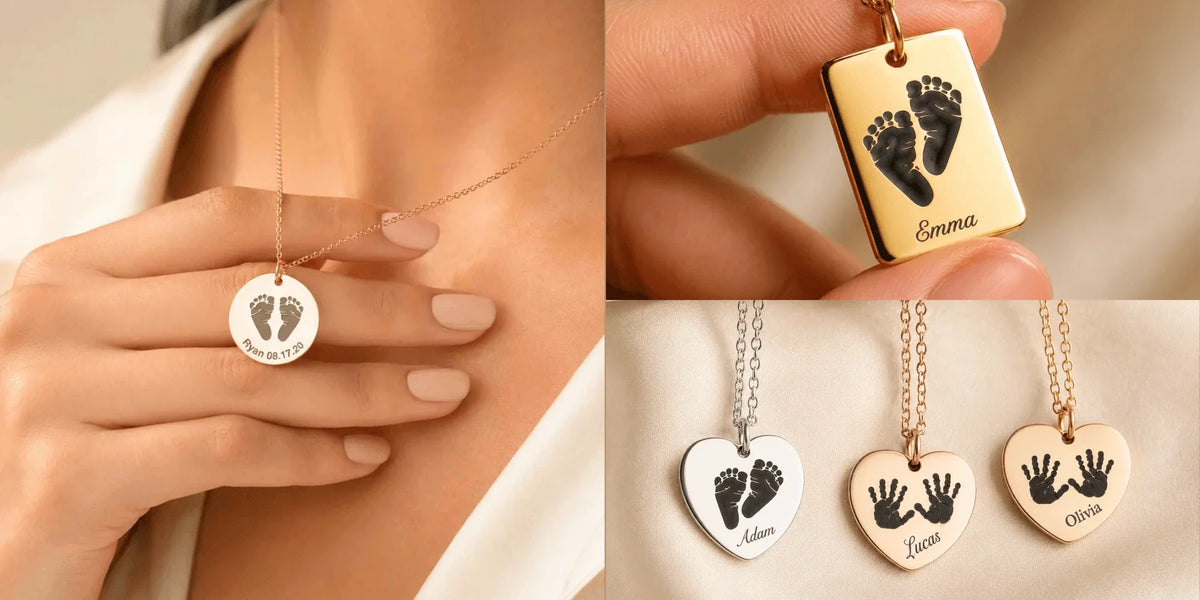 How to Take a Baby Fingerprint for a Necklace