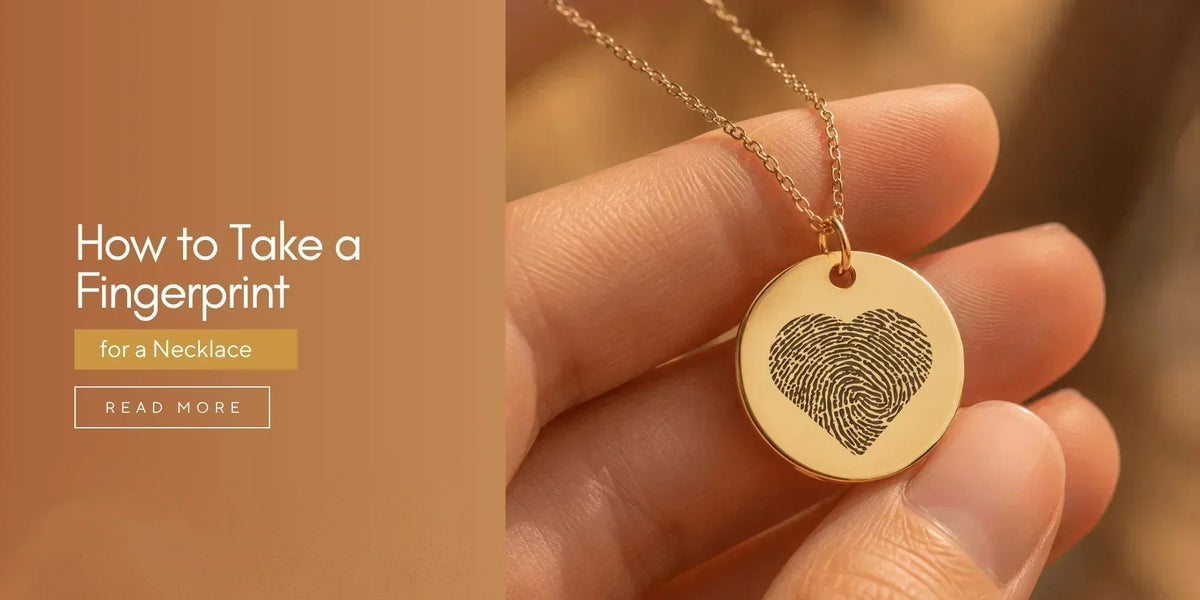 How to Take a Fingerprint for a Necklace
