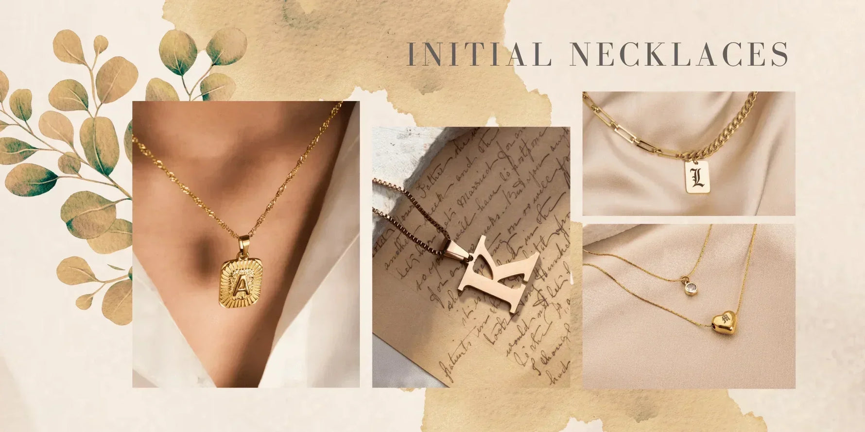 initial necklace for mom