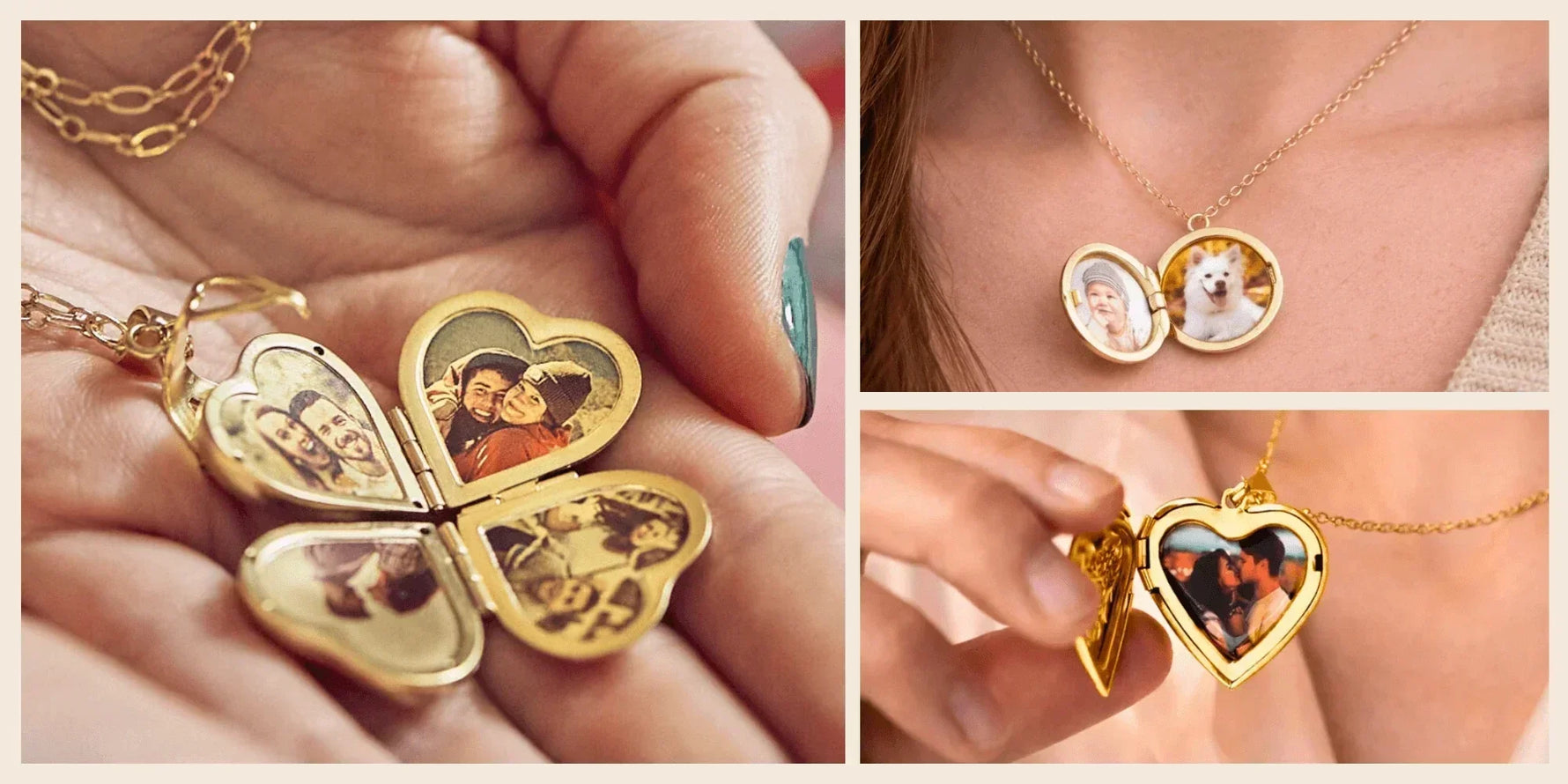 Mother’s Day locket necklace