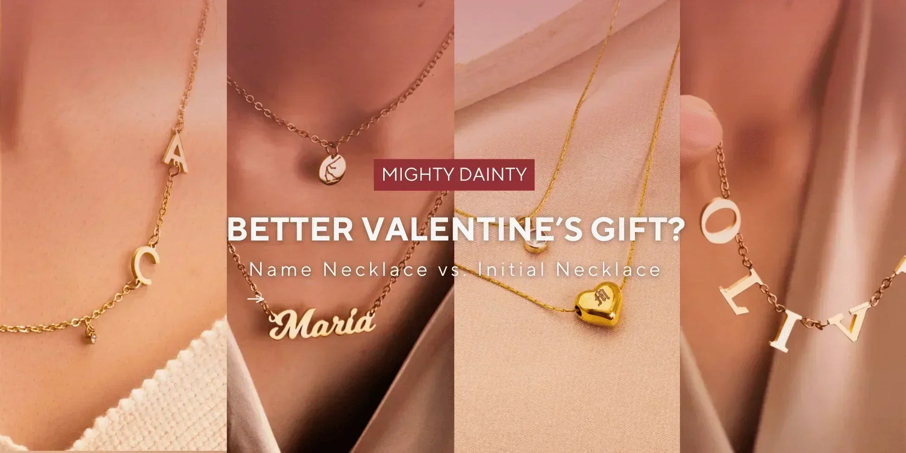 Name Necklace vs. Initial Necklace