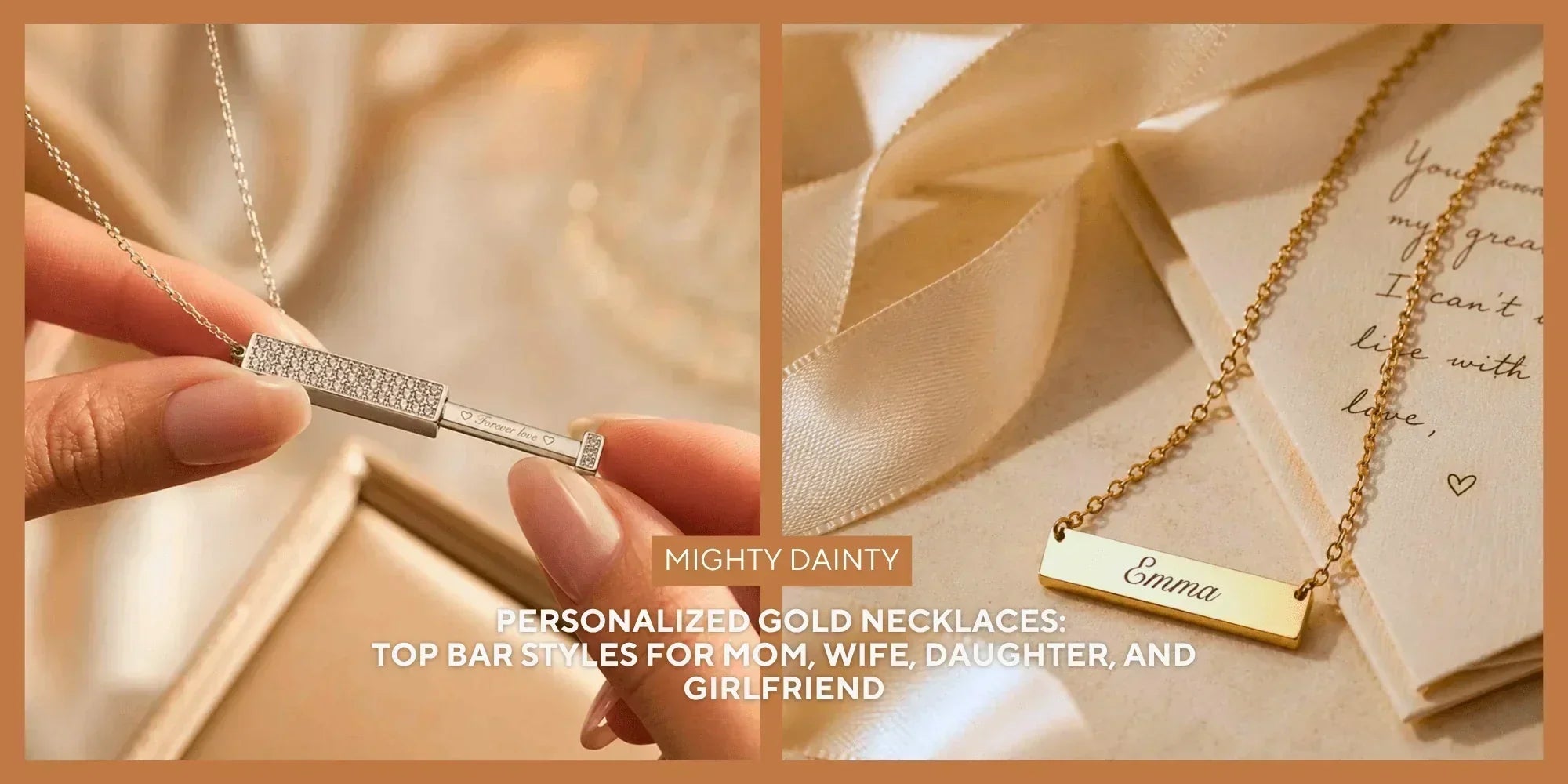 personalized gold necklaces