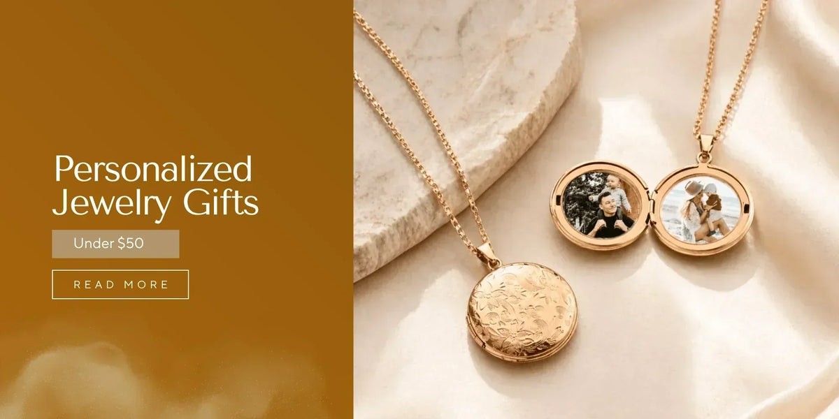 personalized jewelry gifts under $50