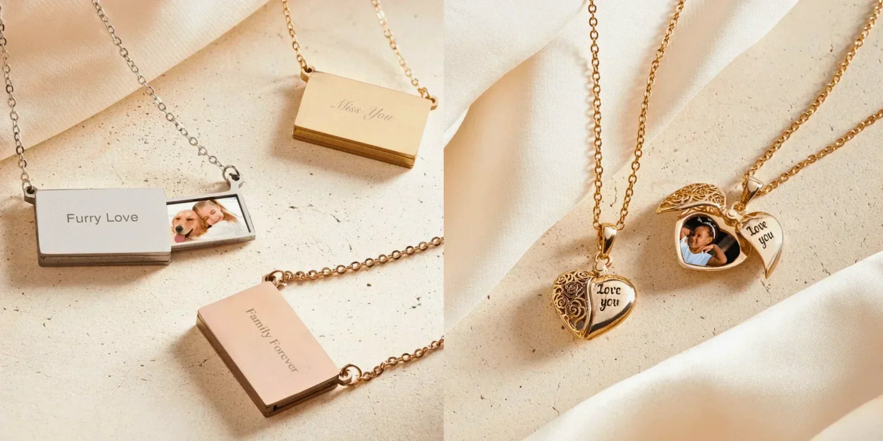 personalized necklace vs. classic necklace