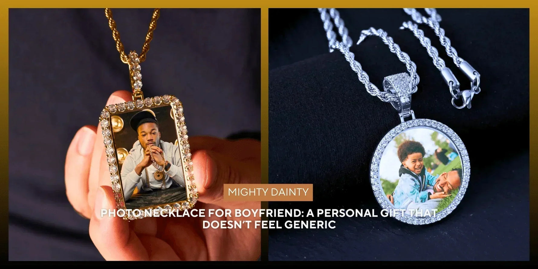 photo necklace for boyfriend