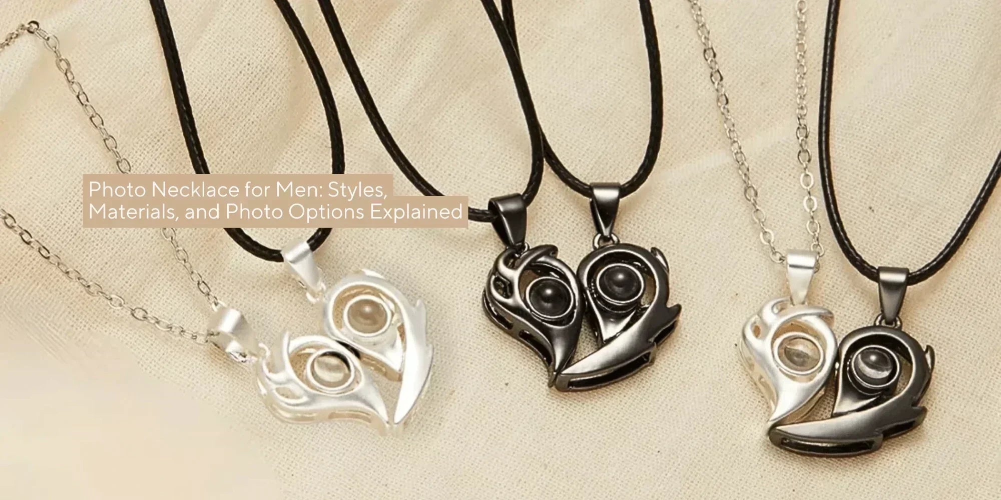 photo necklace for men