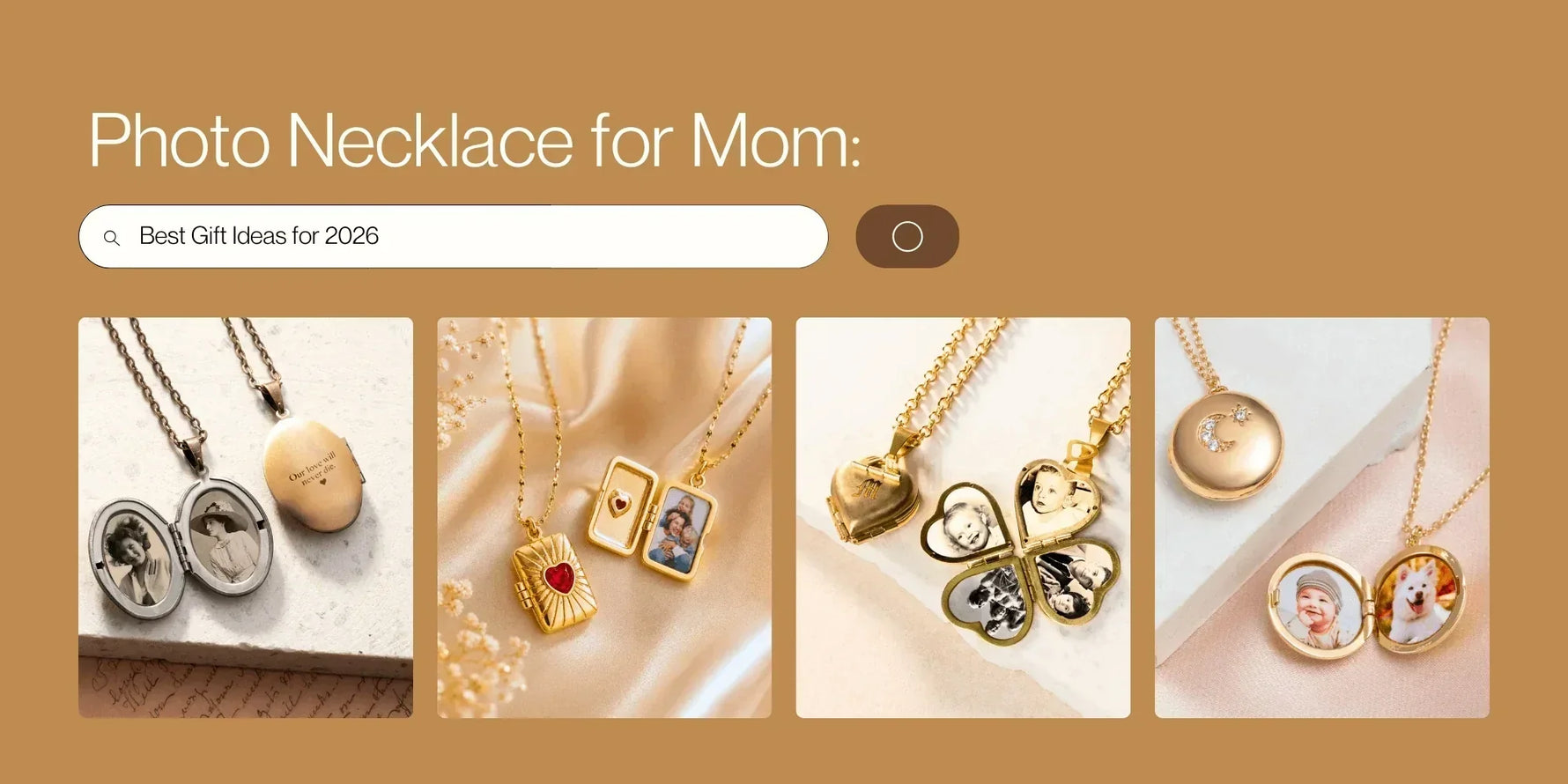 photo necklace for mom