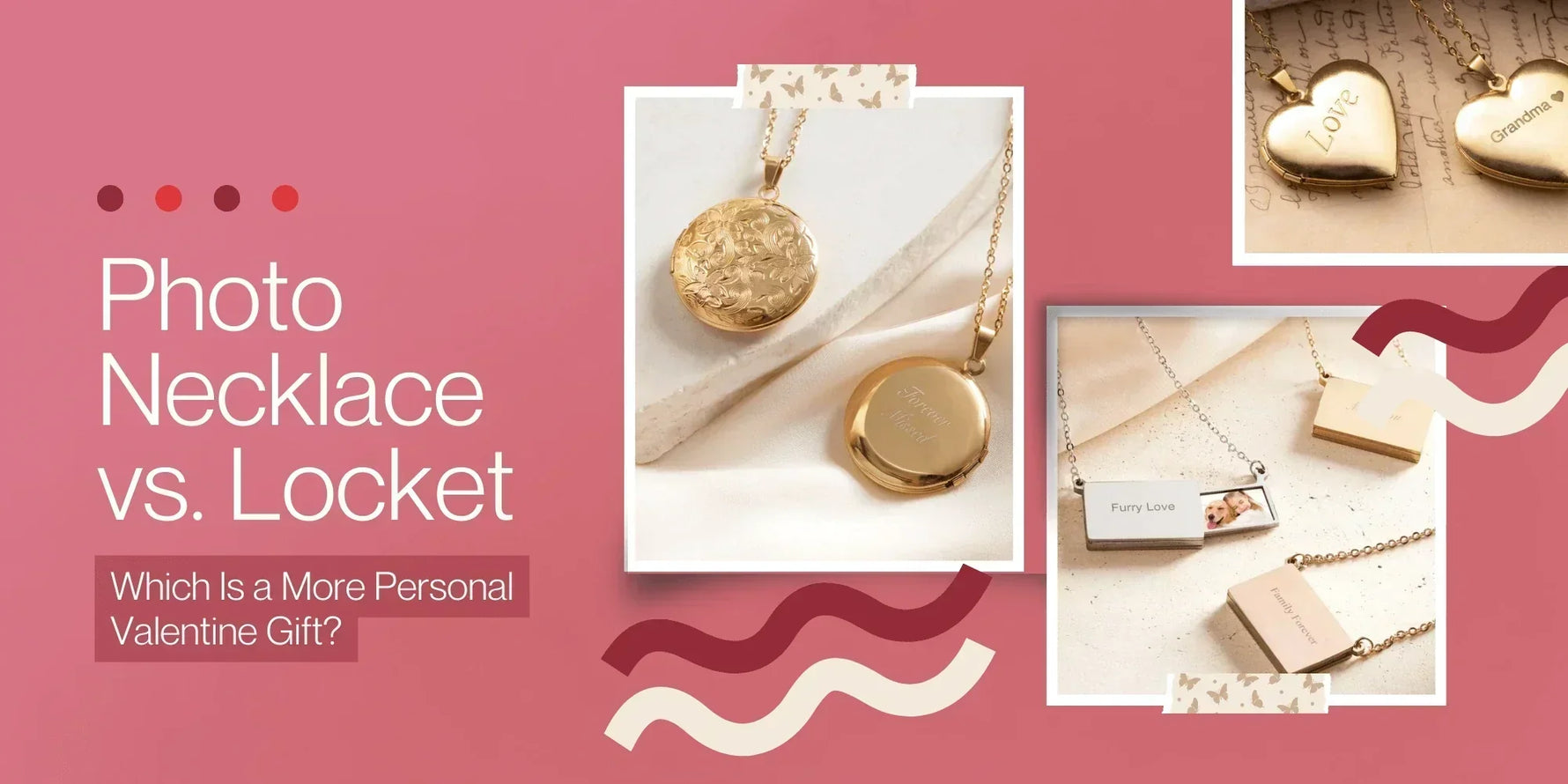 photo necklace vs. locket