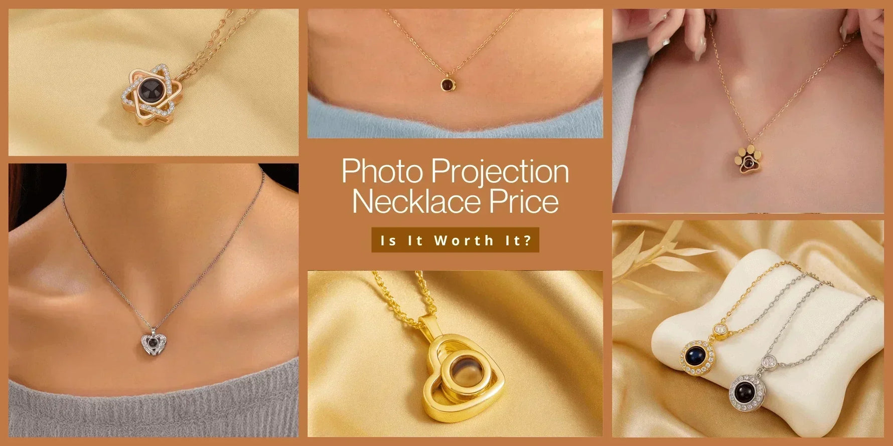 photo projection necklace price