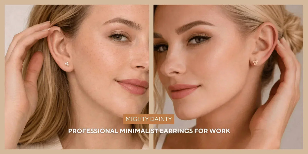 Professional Minimalist Earrings for Work