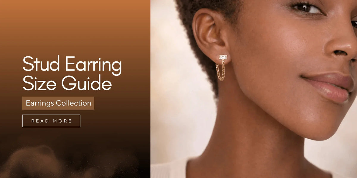 Stud Earring Size Guide