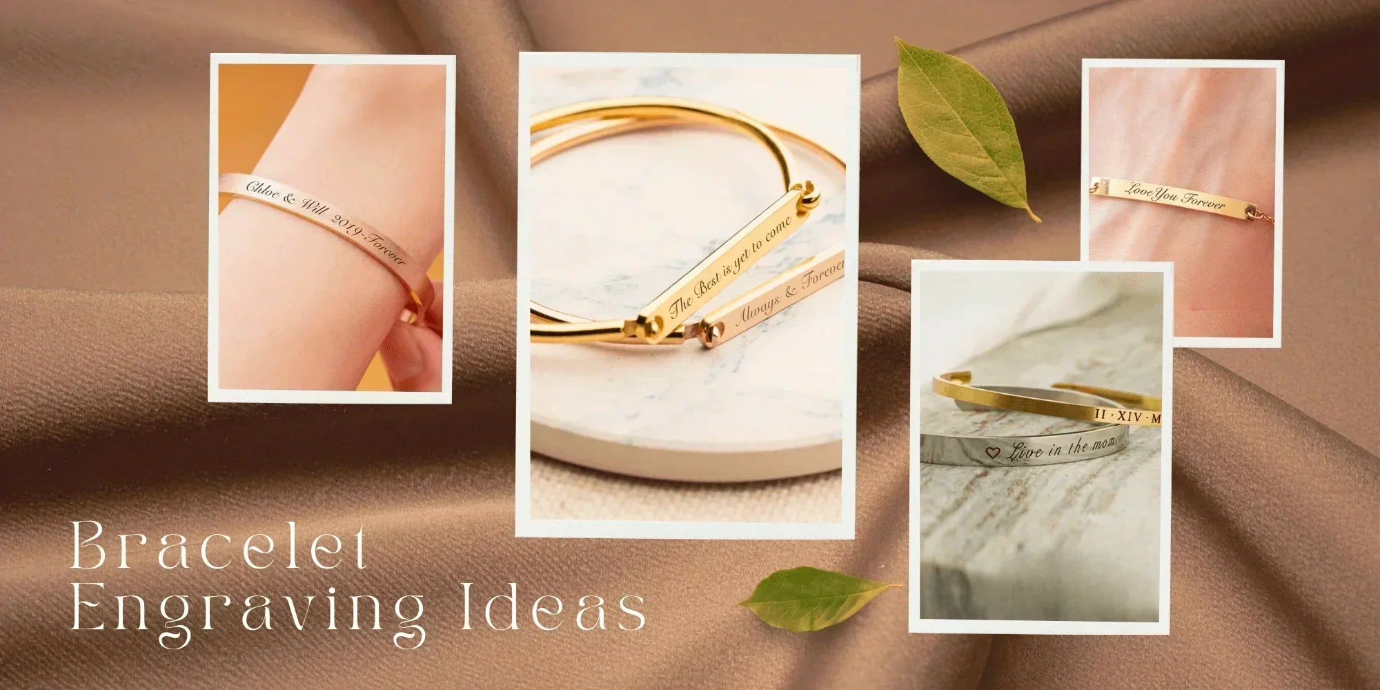 Valentine’s Day Bracelet Engraving Ideas