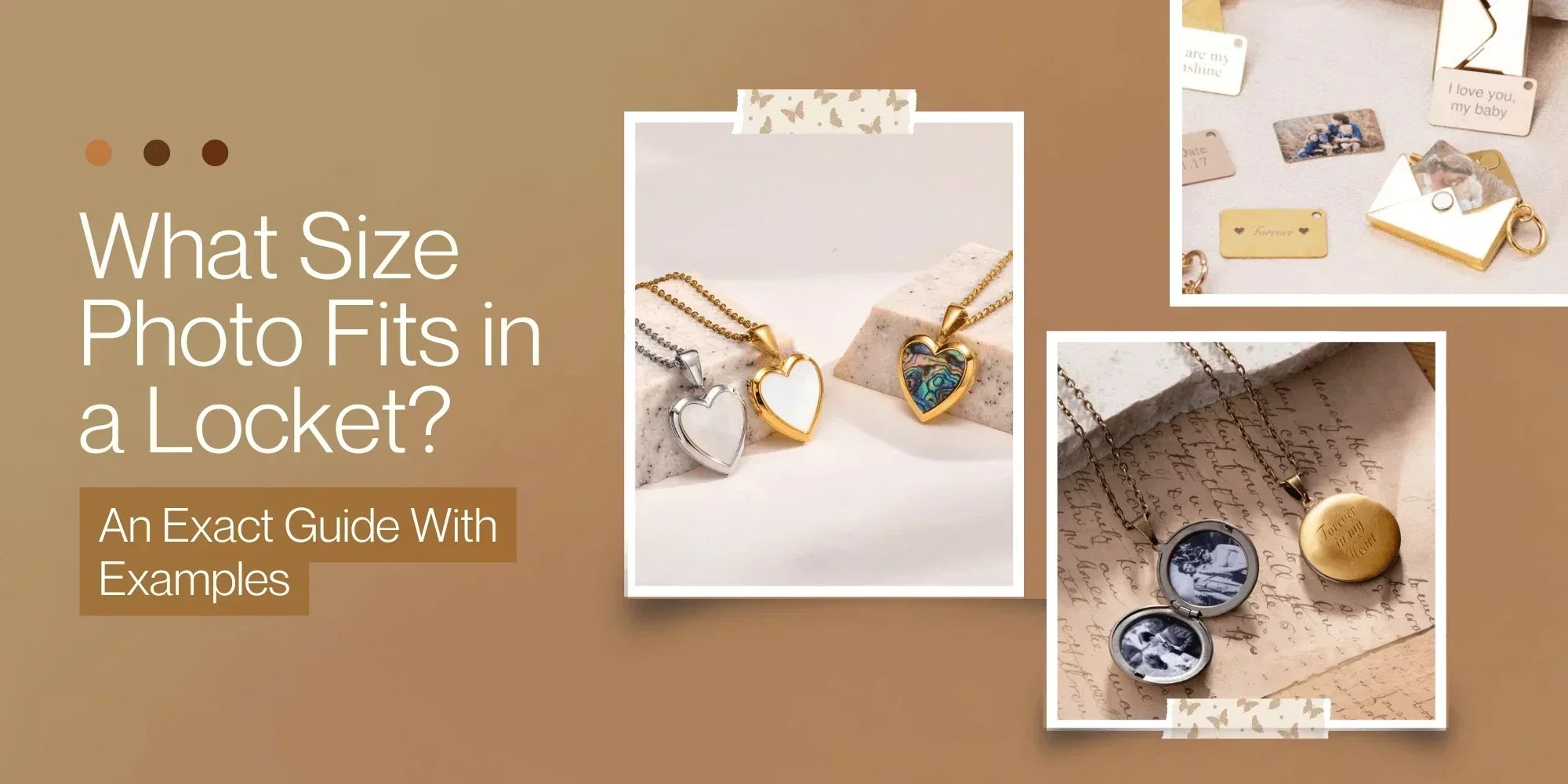 what size photo fits in a locket