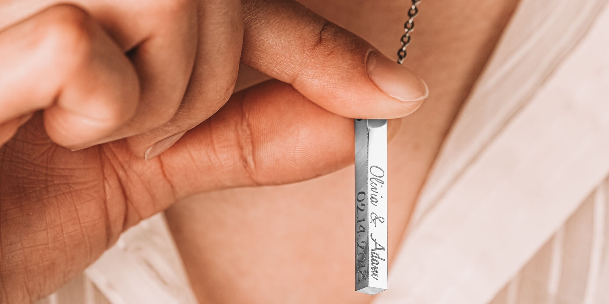 engraved necklace cleaning tips