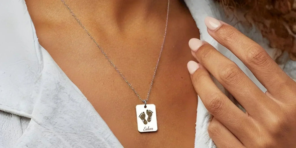 fingerprint pendant necklace