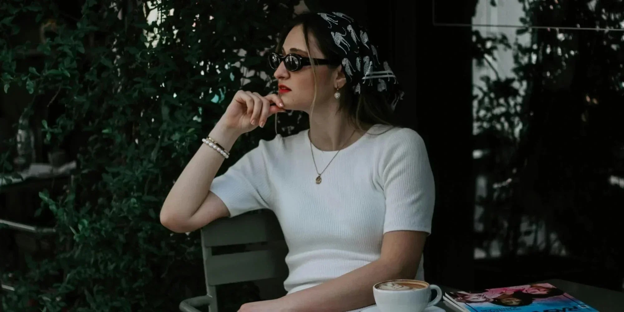 how to style evil eye necklace