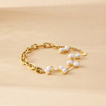 Pearl Chain Bracelet